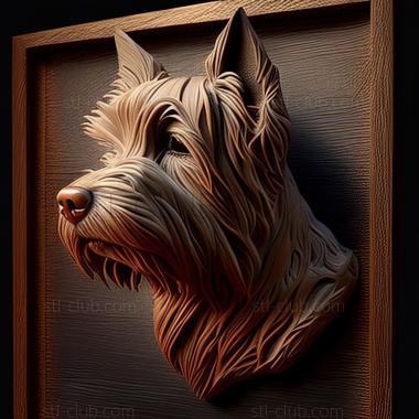 3D model st Sky Terrier dog (STL)